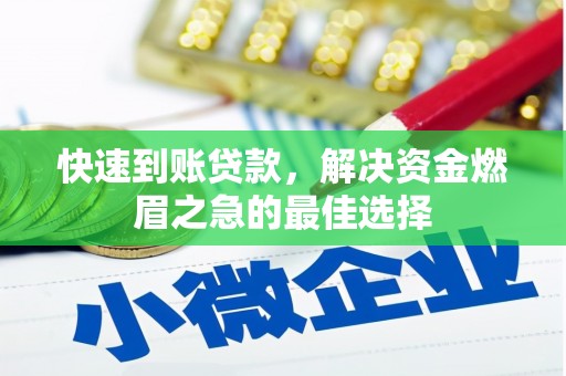 册亨快速到账贷款，解决资金燃眉之急的最佳选择