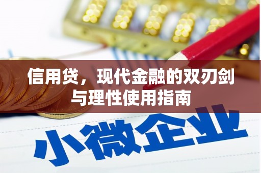 册亨信用贷，现代金融的双刃剑与理性使用指南