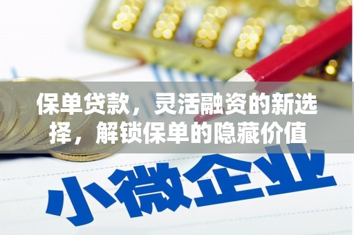 册亨保单贷款，灵活融资的新选择，解锁保单的隐藏价值