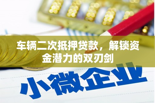 册亨车辆二次抵押贷款，解锁资金潜力的双刃剑