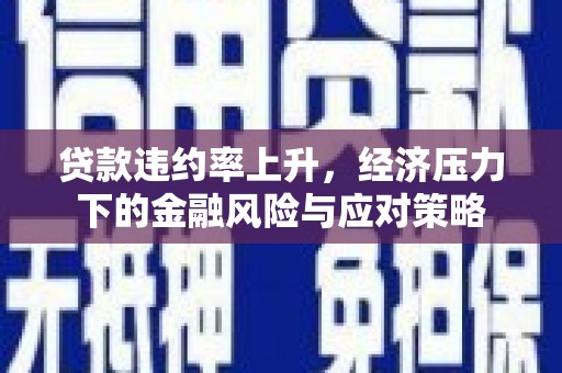 册亨贷款违约率上升，经济压力下的金融风险与应对策略
