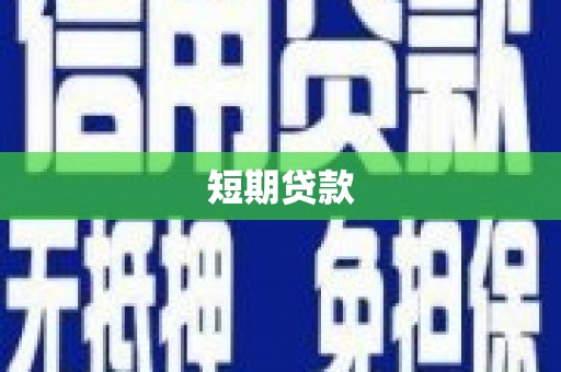 册亨短期贷款