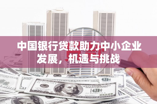 册亨中国银行贷款助力中小企业发展，机遇与挑战