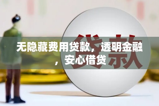 册亨无隐藏费用贷款，透明金融，安心借贷