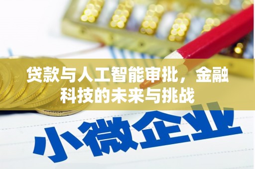 册亨贷款与人工智能审批，金融科技的未来与挑战