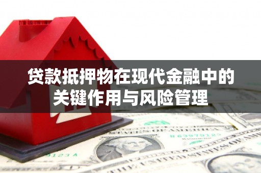 册亨贷款抵押物在现代金融中的关键作用与风险管理