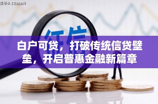 册亨白户可贷，打破传统信贷壁垒，开启普惠金融新篇章