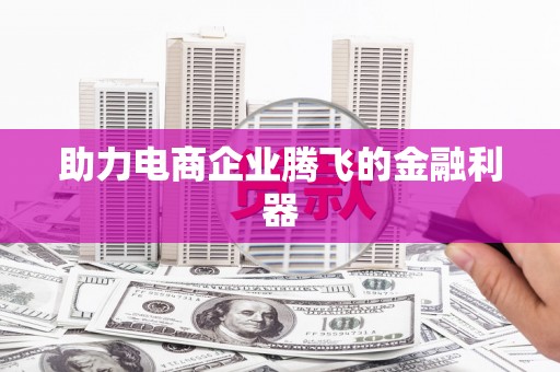册亨助力电商企业腾飞的金融利器