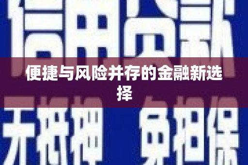 册亨便捷与风险并存的金融新选择